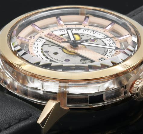 WTIF sapphire-crystal-case watch uses an automatic Swiss-made movement » Gadget Flow