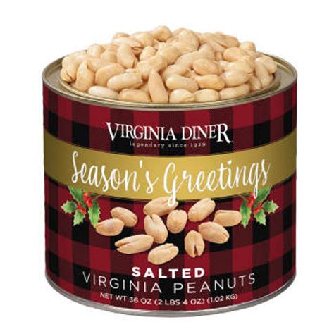 Virginia Diner Gourmet Salted Virginia Peanuts - 36 oz. Season's ...