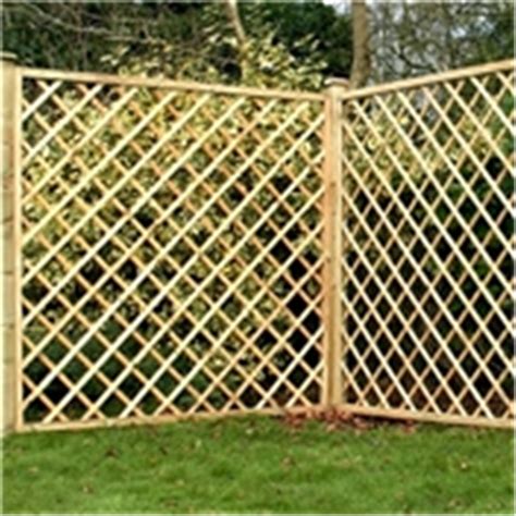 ShedsWarehouse.com | OXFORD FENCING | 6FT Pressure Treated Diamond Trellis Fencing Panels - 1 ...