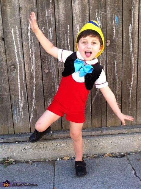 Pinocchio Costume Cosplay Red Velvet Lederhosen October Fest Denmark ...