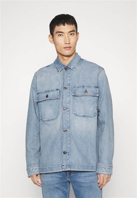 BOSS LOVVO - Denim jacket - bright blue/blue - Zalando.de