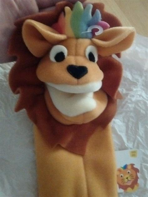 Baby Einstein Rare Lion Puppet Rainbow Mane Isaac 2002 NWT Legends & Lore | #1836109345