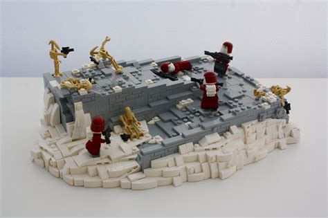 Lego Star Wars "Slopes of Rhen Var" | Battlefront MOC | Lego star wars ...