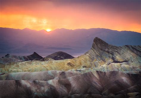 Zabriskie Point | Sunset at Zabriskie Point in Death Valley | andreas | Flickr