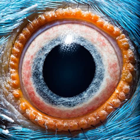 Close-up photos of animal eyes