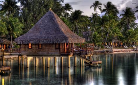 Beach Hut in the Maldives, architecture, maldives, water, beach hut, HD wallpaper | Peakpx