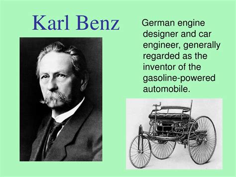 PPT - Karl Benz PowerPoint Presentation, free download - ID:5306678