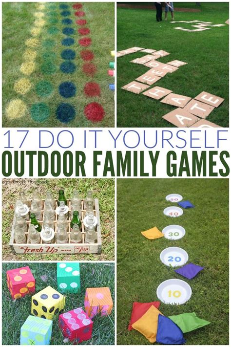 17 DIY Summer Outdoor Game Ideas | Summer outdoor games, Outdoor party ...