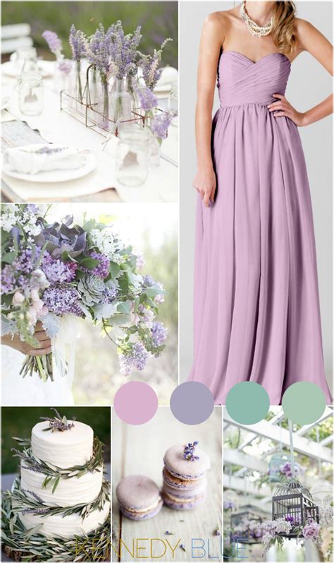 5 Gorgeous Wedding Colors for Spring - Kennedy Blue | Lilac wedding colors, Lilac wedding, Beach ...