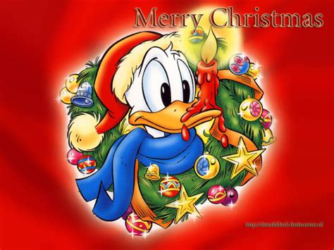 Christmas Donald Duck Wallpaper - Donald Duck Wallpaper (6040551) - Fanpop