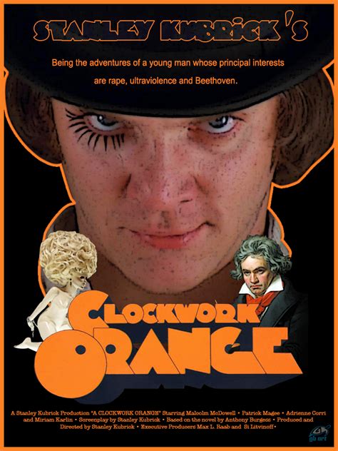 A Clockwork Orange Movie Poster by GB-ART3 on DeviantArt