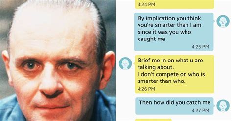 Brother Channels Hannibal Lecter In Text Exchange With Sisters Unwanted ...