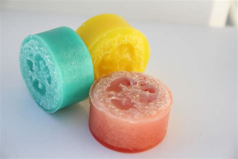 Loofah soaps - oooh so good for scrubing! | Loofah soap, Handmade ...