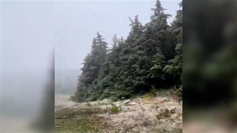 First Snow Of The Season Spotted At Vermont Ski Resort! (Video)