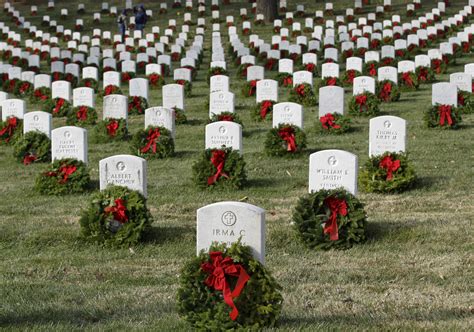 Volunteers needed for annual wreath-laying at Arlington National Cemetery - WTOP News