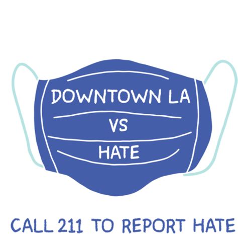 Dtla Downtown La Sticker - Dtla Downtown La Vs Hate - Discover & Share GIFs