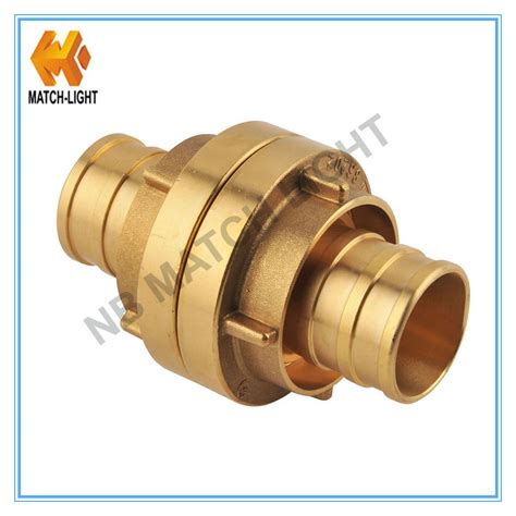 Forged Brass Hose End Storz Fire Hose Coupling - China Fire Hose Coupling and Storz Coupling