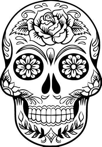 Free SVG Files | SVG, PNG, DXF, EPS | Sugar Skull Design