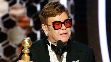 Elton John Calls 'Rocketman' One Of The 'Most Emotional Moments' Of His Life In Golden Globes ...