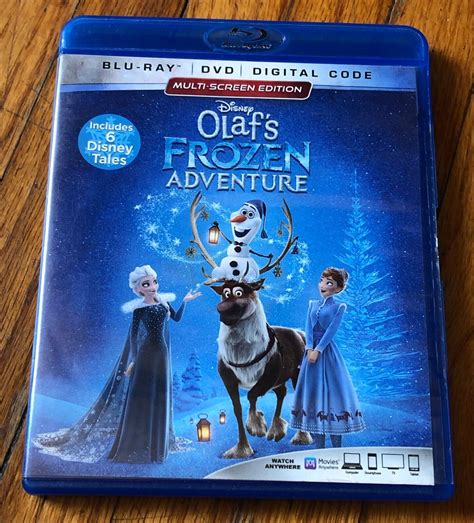 Disney's Olaf's Frozen Adventure Multi Screen Edition Bluray Movie | eBay