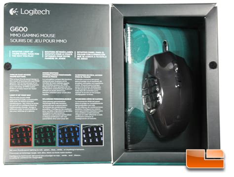 Logitech G600 MMO Gaming Mouse Review - Legit ReviewsLogitech G600 MMO Gaming Mouse