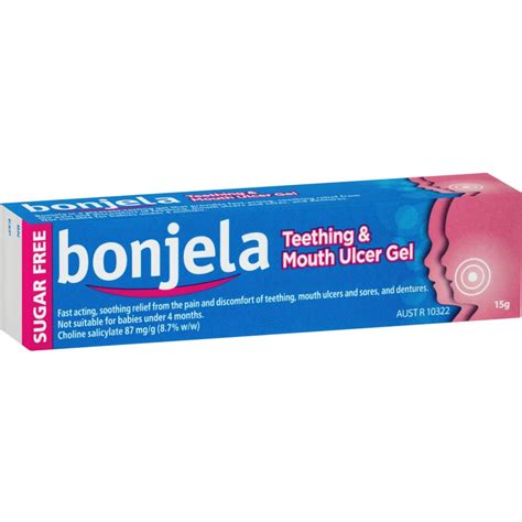 Buy bonjela teething gel sugar free 15g online at countdown.co.nz