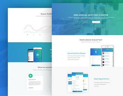 Medical/Healthcare Appointment App (iOS/Android) on Behance