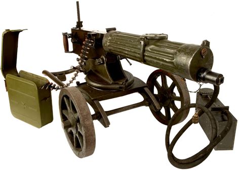 Deactivated WWII Russian Maxim Machine Gun and Accessories - Allied ...