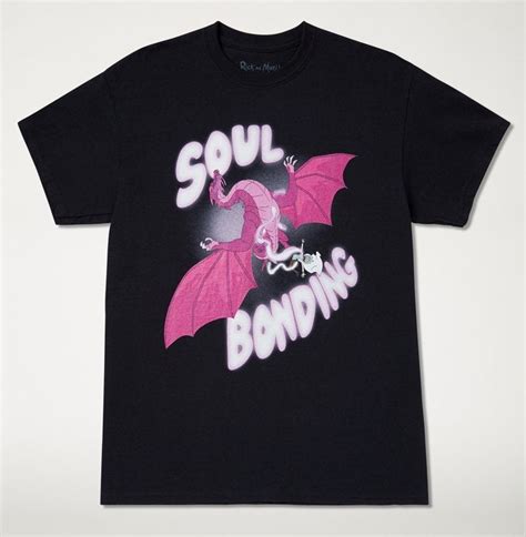 The Rick and Morty Soul Bonding Dragon Shirt is Obscene