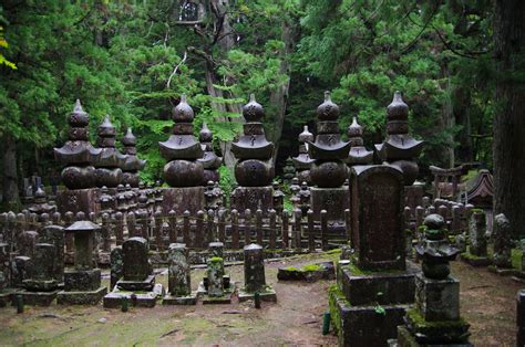 Koyasan - Okunoin Cemetery in Japan