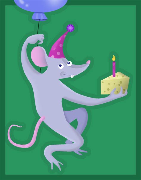 Birthday Rat by jennyweatherup on DeviantArt