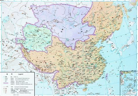 1800 Qing Dynasty and tributaries - shifting shores and abandoned ...