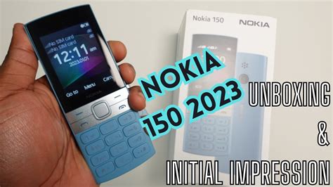 Nokia 150 2023: Unboxing and Review : Sleek feature Phone! - YouTube