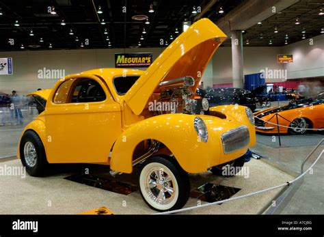 1941 Willys Coupe hot rod at the 2007 Detroit Autorama Stock Photo - Alamy