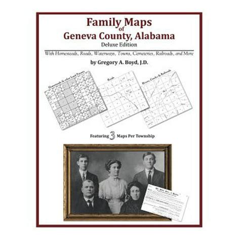 Family Maps of Geneva County, Alabama, Deluxe Edition - Walmart.com ...