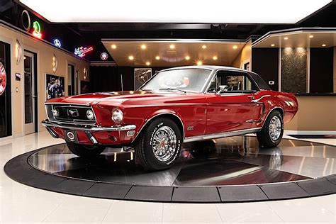 Original-Red 1968 Ford Mustang Shows the Value of Preserving an Icon ...