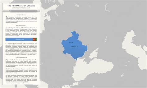 The Hetmanate of Ukraine / Small, but rich : r/imaginarymaps