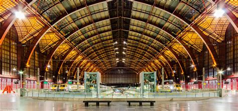 Antwerp, Belgium Central Station at Night : pics