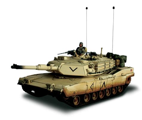 American M1A1 Abrams (Desert Storm Operation) - Die-cast model - Unimax 80005