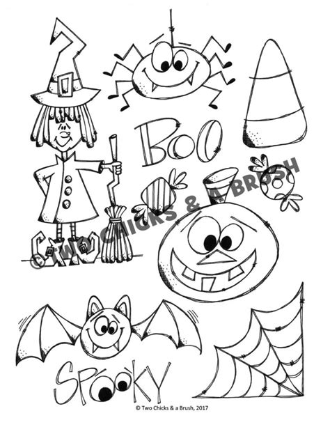 Halloween Doodles – PYOP Studio Stuff