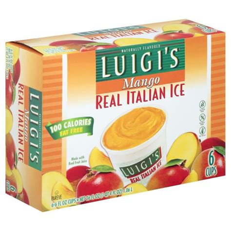 Luigi’s Italian Ice, Mango | The Loaded Kitchen Anna Maria Island