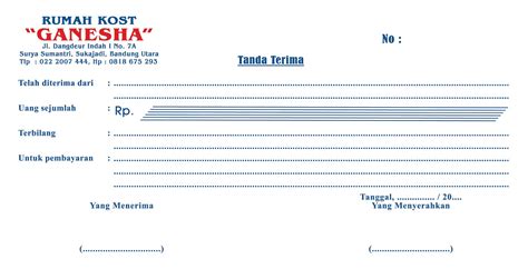 Nota Dan Kwitansi - JASA CETAK SPANDUK BALIHO