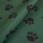 Paw Print Waterproof Outdoor PVC | UK Fabrics Online
