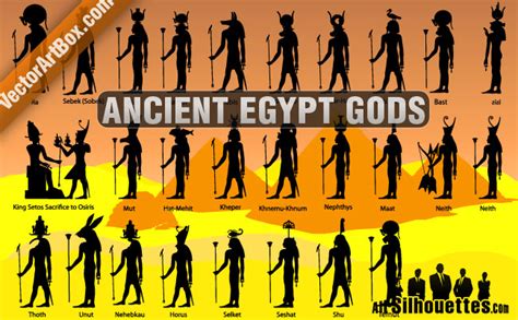 Ancient Egypt Gods vector, free vector graphics - Vector.me