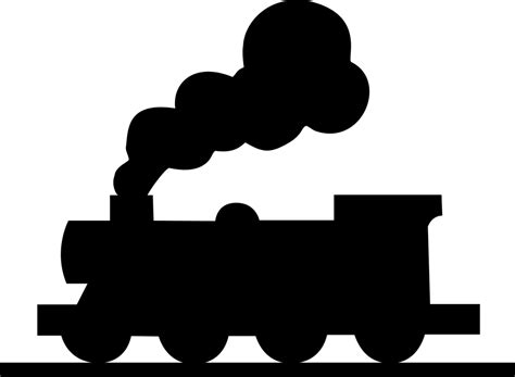 Train Silhouette Vector at Vectorified.com | Collection of Train Silhouette Vector free for ...