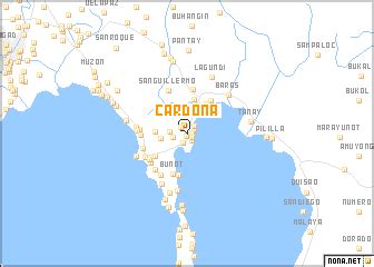 Cardona (Philippines) map - nona.net