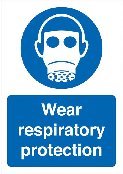 Wear Respiratory Protection Sign | Seton