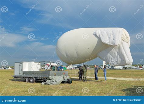 Aerostat for Aerial Photography Editorial Photography - Image of pump ...