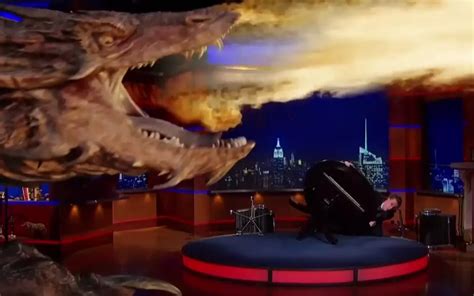 Stephen Colbert Interviews Smaug On 'The Colbert Report'