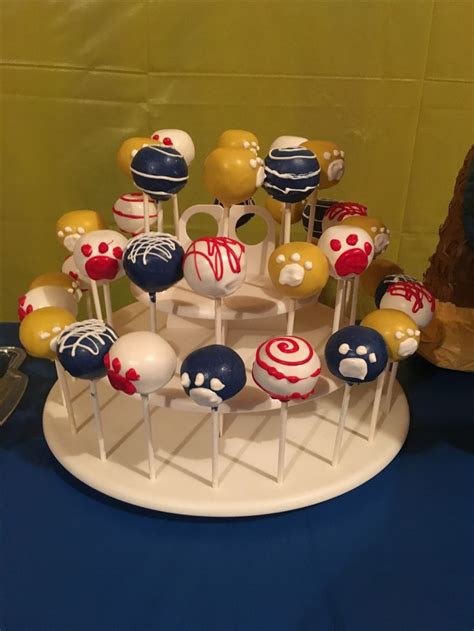 Paw patrol cake pops | Paw patrol cake pops, Paw patrol cake, Cake pops